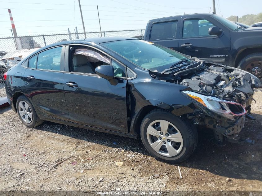 2017 Chevrolet Cruze Ls Auto VIN: 1G1BC5SM9H7161097 Lot: 40310542