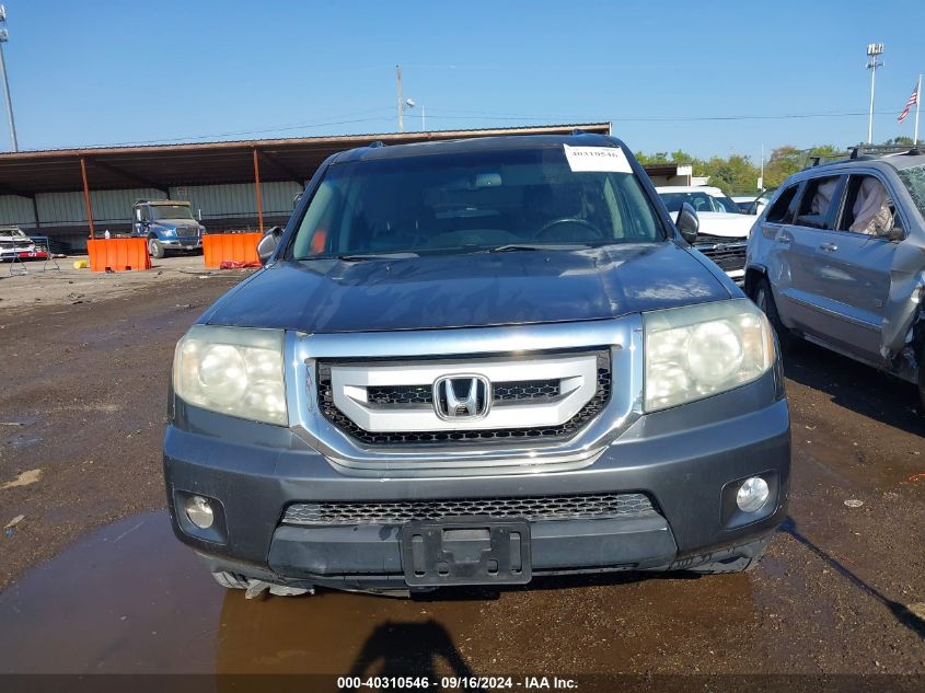 2010 Honda Pilot Touring VIN: 5FNYF3H87AB006023 Lot: 40310546