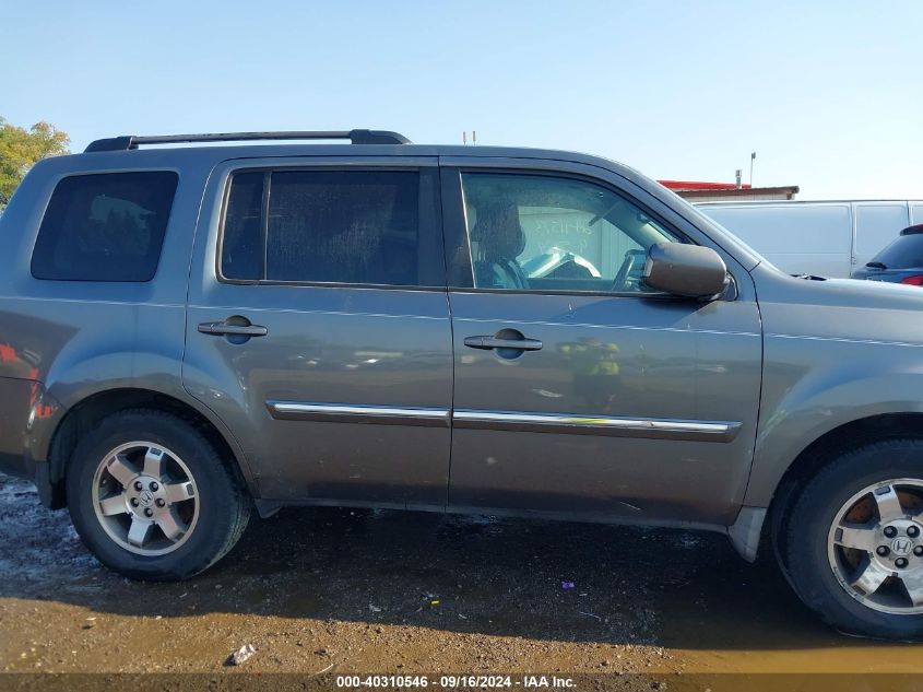 2010 Honda Pilot Touring VIN: 5FNYF3H87AB006023 Lot: 40310546