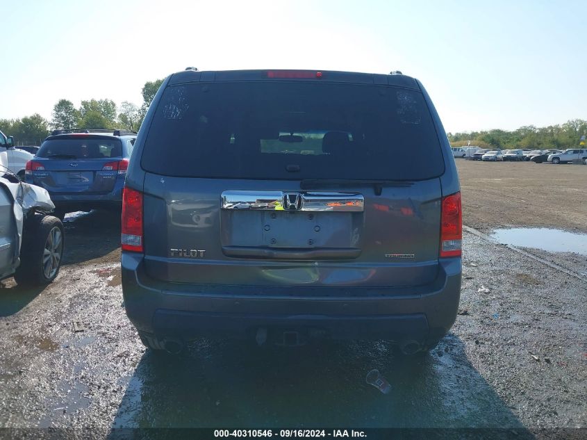 2010 Honda Pilot Touring VIN: 5FNYF3H87AB006023 Lot: 40310546