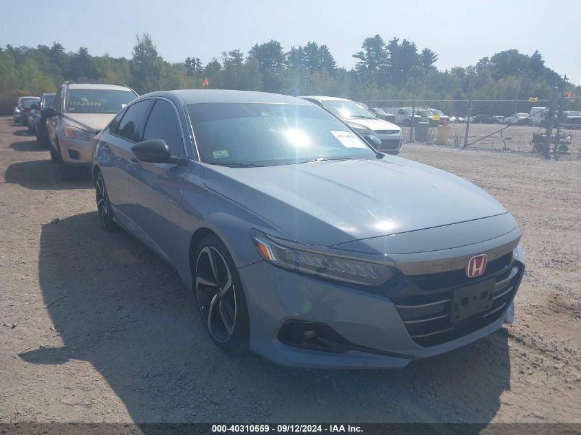 2021 HONDA ACCORD (VIN: 1HGCV1F31MA021477)