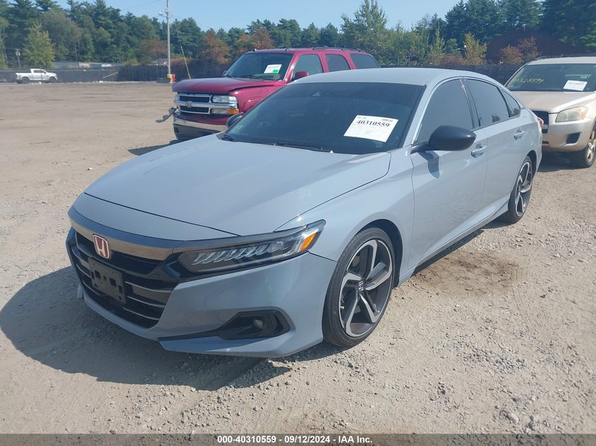 VIN 1HGCV1F31MA021477 2021 HONDA ACCORD SPORT