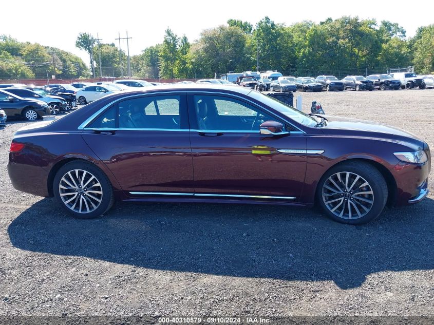 2017 Lincoln Continental Select VIN: 1LN6L9SPOH5634015 Lot: 40310579