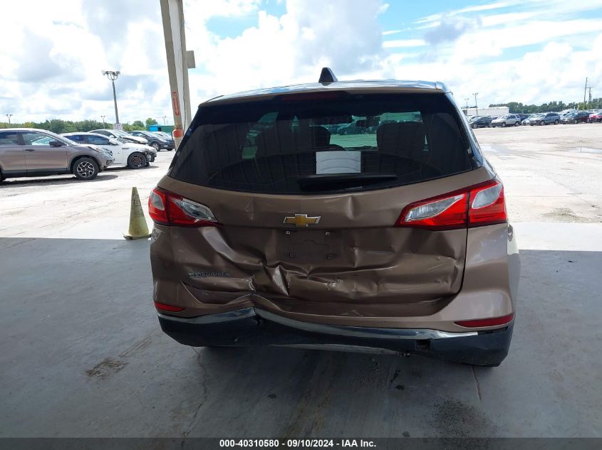 2018 Chevrolet Equinox Ls VIN: 3GNAXHEV6JL327677 Lot: 40310580