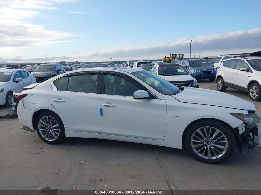 2018 Infiniti Q50 Luxe/Sport VIN: JN1EV7AP2JM363215 Lot: 40310584