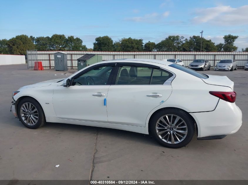 2018 Infiniti Q50 Luxe/Sport VIN: JN1EV7AP2JM363215 Lot: 40310584