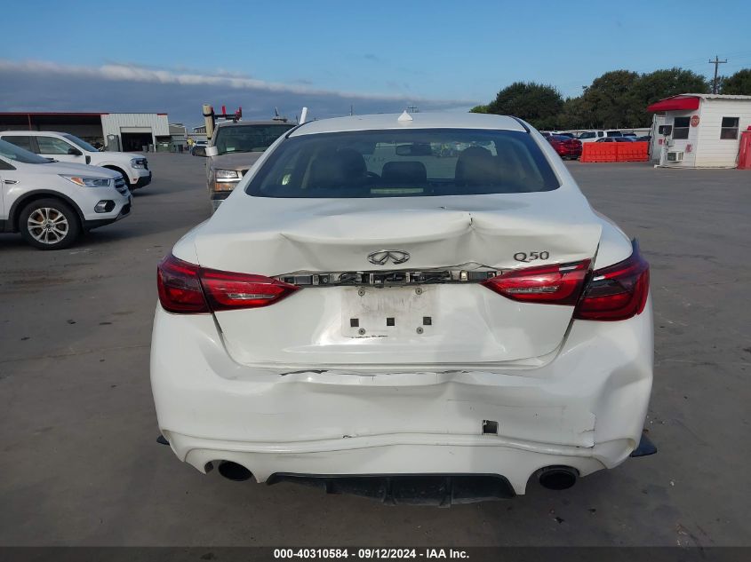 2018 Infiniti Q50 Luxe/Sport VIN: JN1EV7AP2JM363215 Lot: 40310584