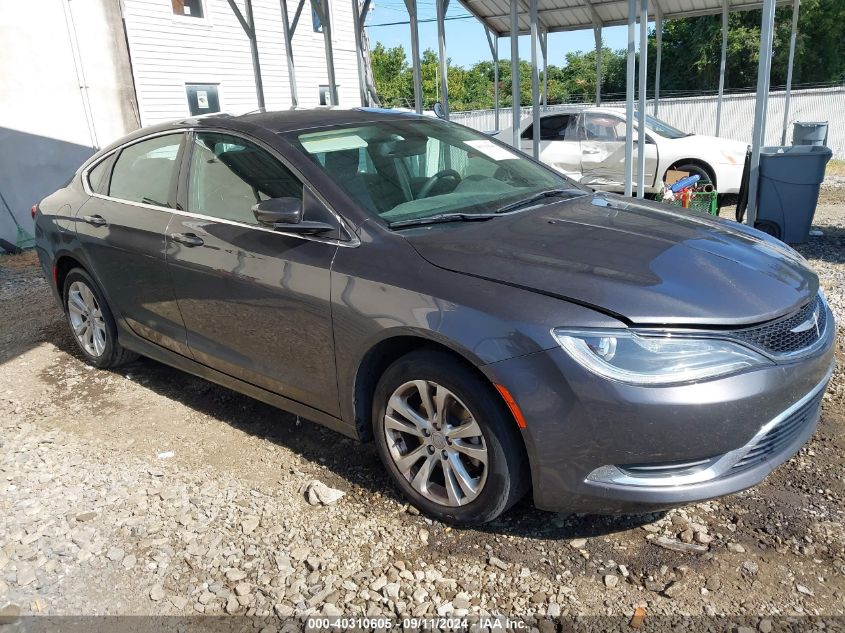 2015 Chrysler 200 Limited VIN: 1C3CCCAB0FN535559 Lot: 40310605