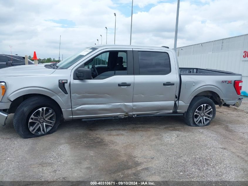 2022 Ford F-150 Xl VIN: 1FTEW1CP3NKD21884 Lot: 40310671