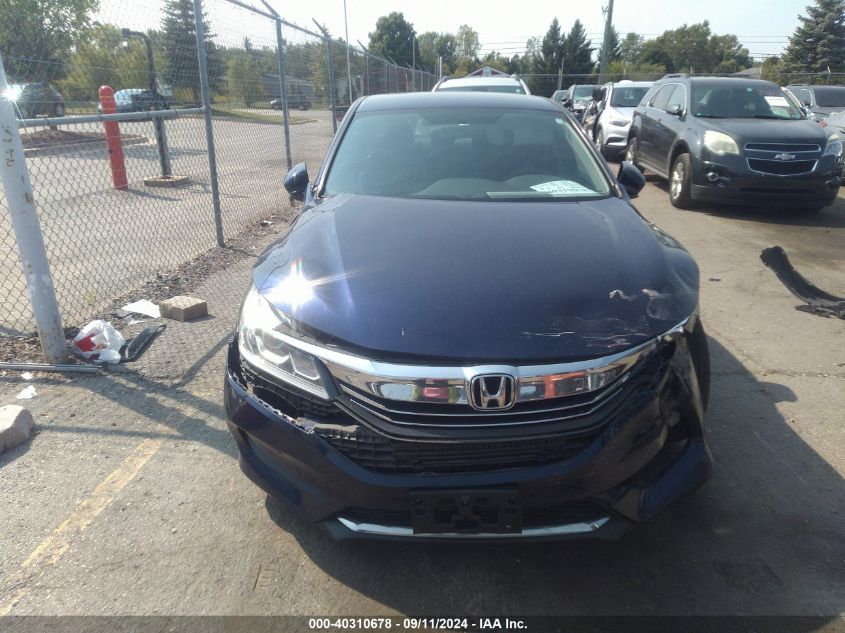 1HGCR2F31GA083654 2016 Honda Accord Lx