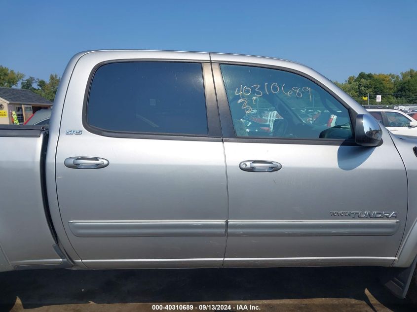 2006 Toyota Tundra Double Cab Sr5 VIN: 5TBDT44106S503576 Lot: 40310689