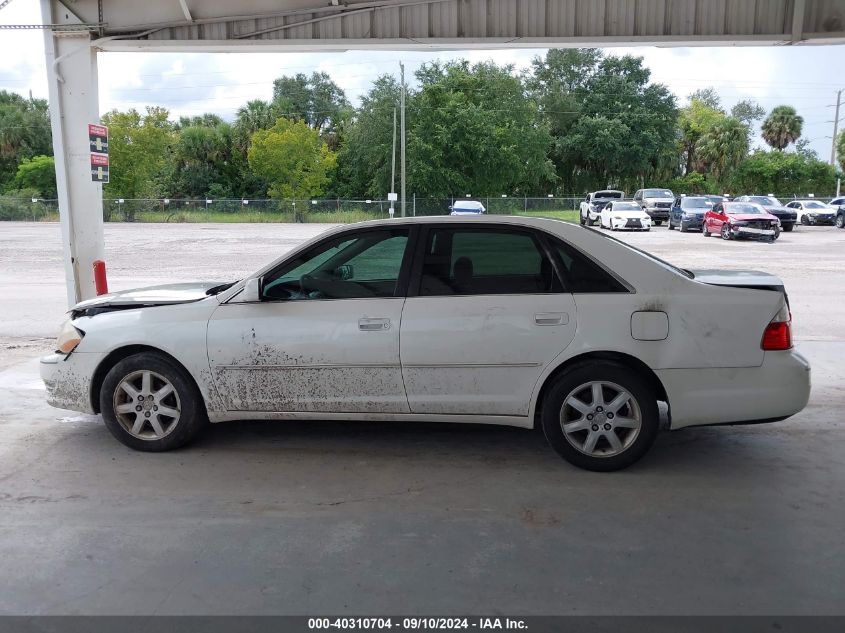 2003 Toyota Avalon Xl/Xls VIN: 4T1BF28B33U284242 Lot: 40310704