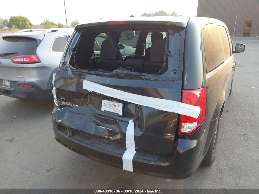 2019 Dodge Grand Caravan Se VIN: 2C4RDGBG9KR586589 Lot: 40310706