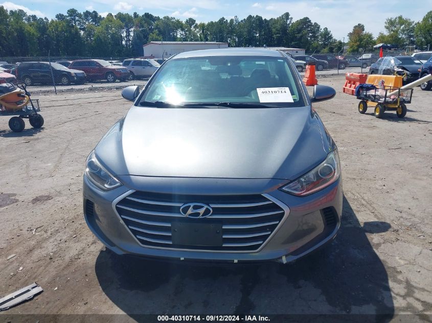 2017 Hyundai Elantra Se VIN: KMHD84LF2HU243262 Lot: 40310714