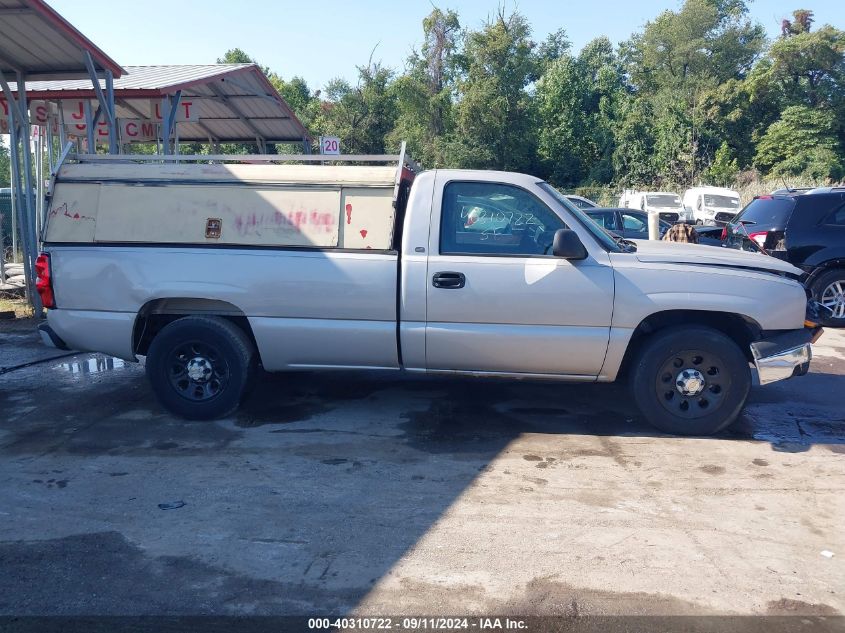 2005 Chevrolet Silverado 1500 Work Truck VIN: 1GCEC14X45Z135382 Lot: 40310722