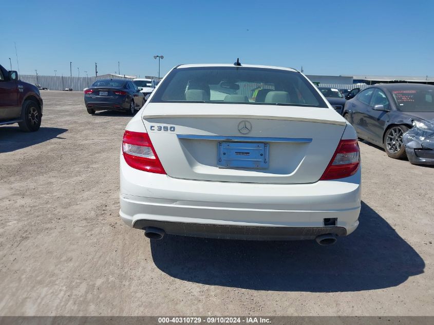 2009 Mercedes-Benz C 350 Sport VIN: WDDGF56X49F217386 Lot: 40310729