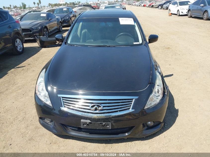 2010 Infiniti G37 Journey VIN: JN1CV6AP1AM201206 Lot: 40310754