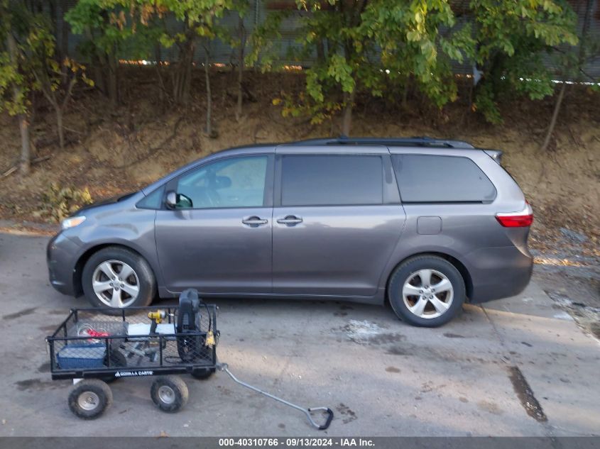 2015 Toyota Sienna Le VIN: 5TDKK3DCXFS631594 Lot: 40310766