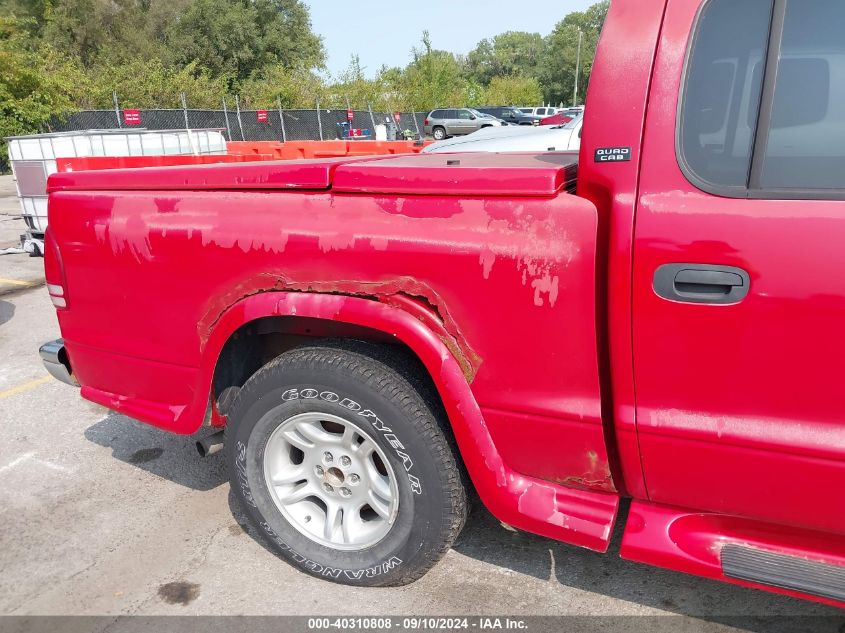 2001 Dodge Dakota Slt/Sport VIN: 1B7GG2AN71S103597 Lot: 40310808