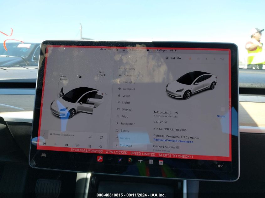 5YJ3E1EA8JF062383 2018 TESLA MODEL 3 - Image 17