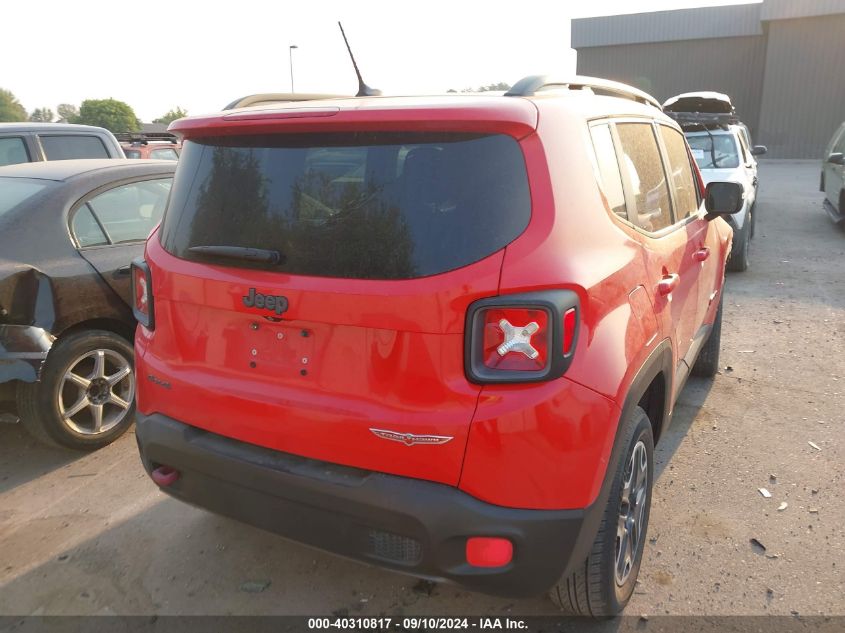 2017 Jeep Renegade Trailhawk VIN: ZACCJBCB6HPE61745 Lot: 40310817