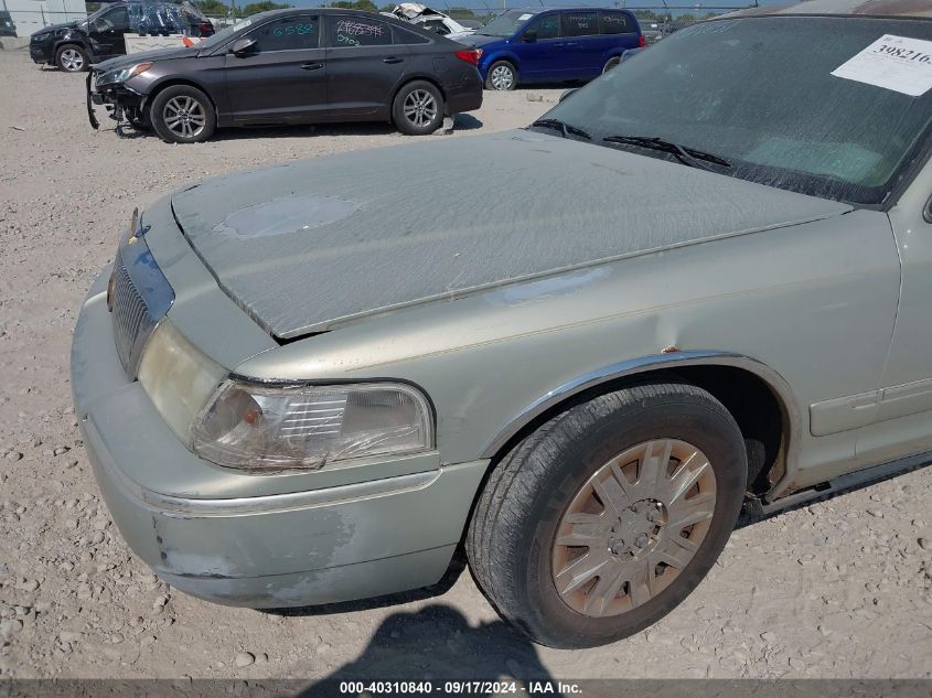 2005 Mercury Grand Marquis Gs VIN: 2MEFM74W15X665504 Lot: 40310840