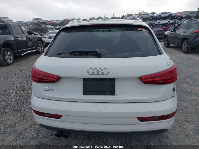 2018 Audi Q3 Premium VIN: WA1BCCFSXJR009001 Lot: 40310846