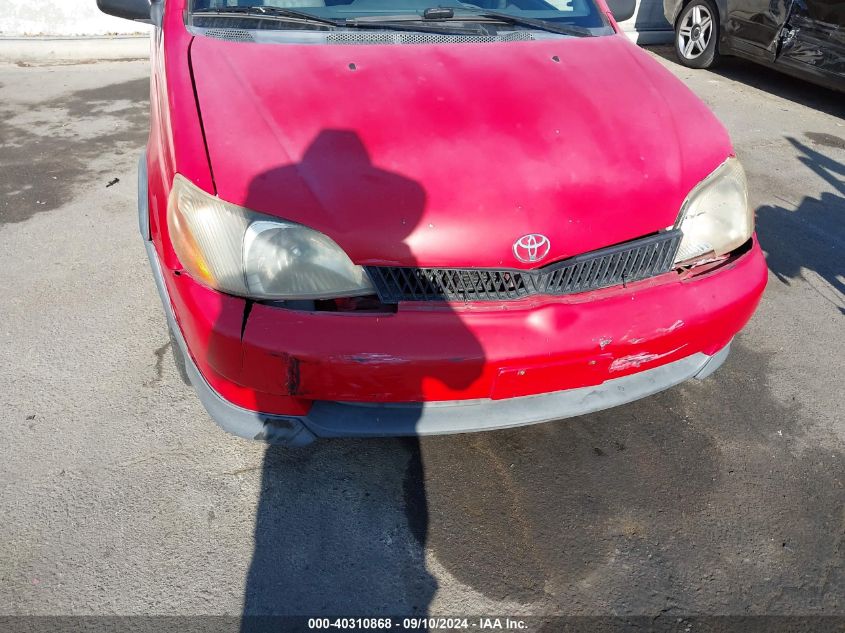 2001 Toyota Echo VIN: JTDBT123X10104171 Lot: 40310868