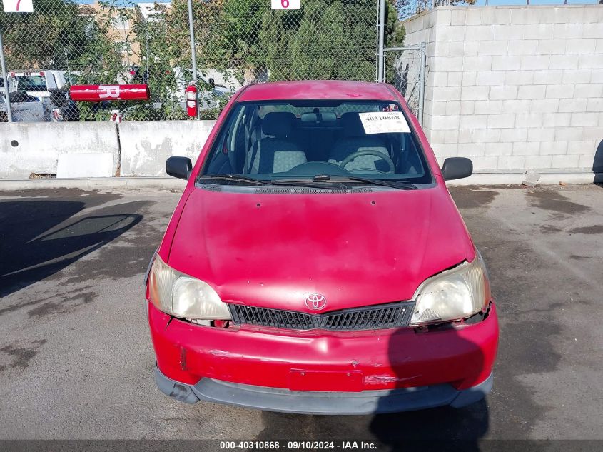 2001 Toyota Echo VIN: JTDBT123X10104171 Lot: 40310868