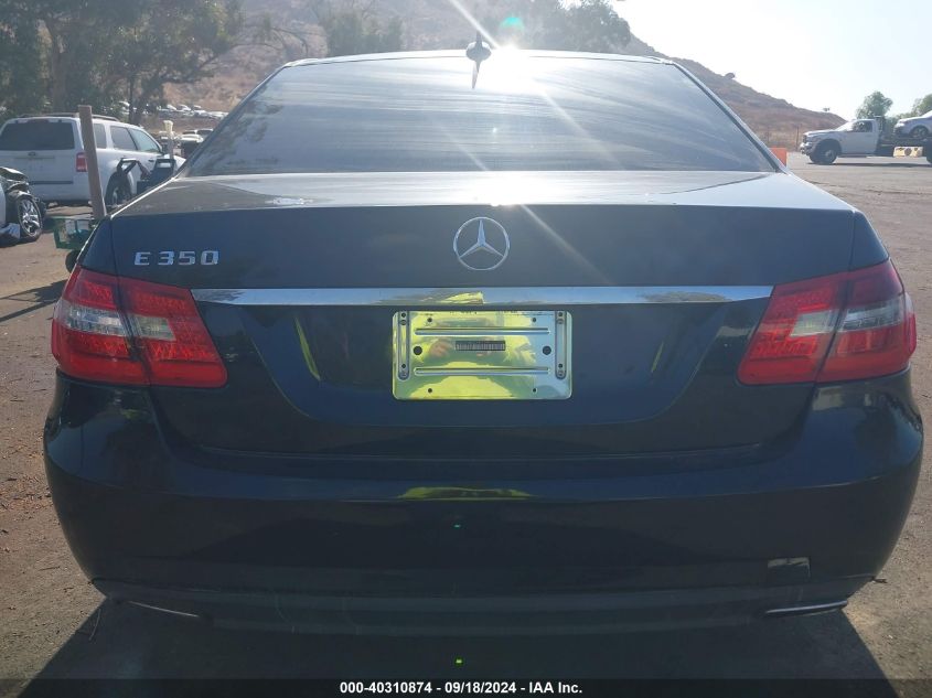 2012 Mercedes-Benz E 350 VIN: WDDHF5KB3CA544395 Lot: 40310874