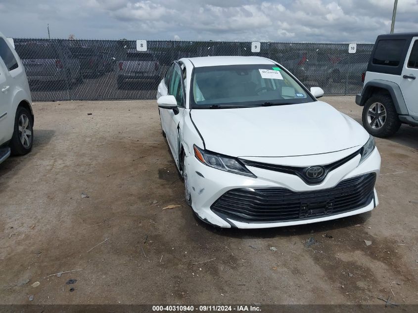 4T1B11HK2KU735152 2019 TOYOTA CAMRY - Image 1