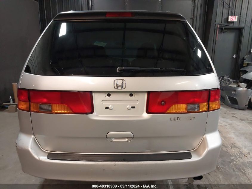 2004 Honda Odyssey Ex-L VIN: 5FNRL18904B020263 Lot: 40310989