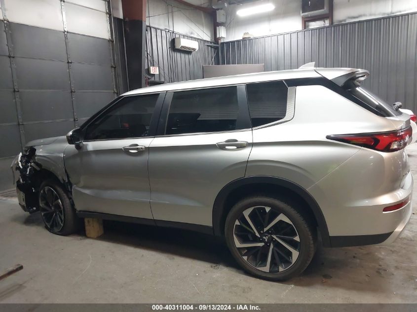 2022 Mitsubishi Outlander Se 2.5 S-Awc VIN: JA4J4UA8XNZ079842 Lot: 40311004