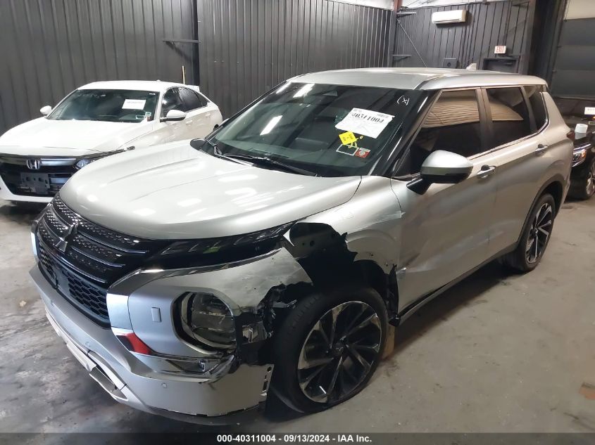 2022 Mitsubishi Outlander Se 2.5 S-Awc VIN: JA4J4UA8XNZ079842 Lot: 40311004