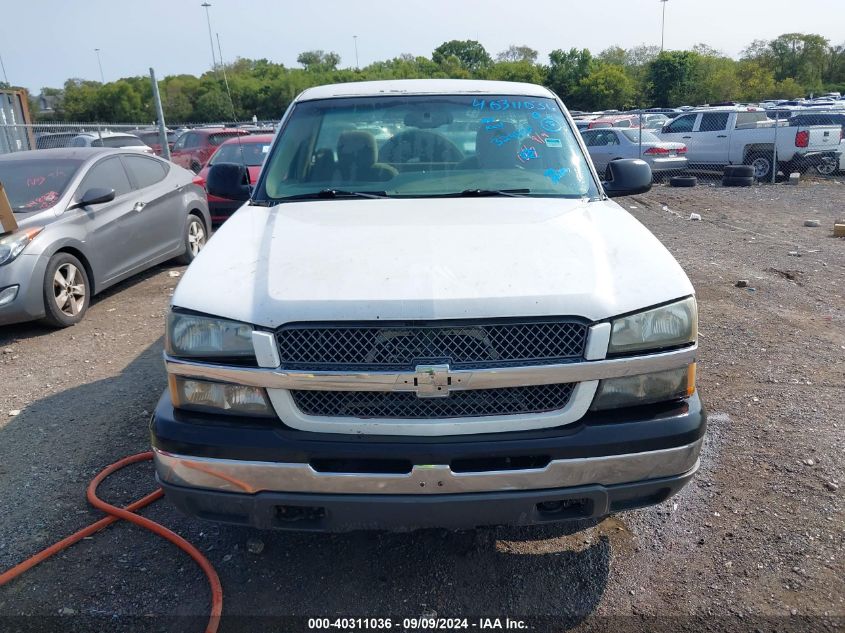 2003 Chevrolet Silverado 1500 Ls VIN: 1GCEC14V23Z120861 Lot: 40311036