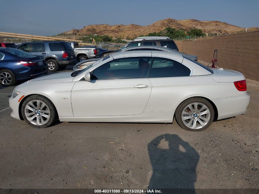 2012 BMW 328I VIN: WBADW3C50CE823685 Lot: 40311080