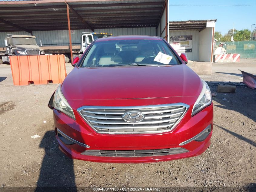 2015 Hyundai Sonata Se VIN: 5NPE24AF7FH002978 Lot: 40311103