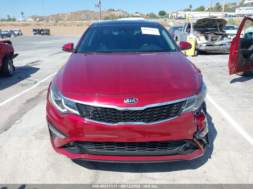 2019 Kia Optima S VIN: 5XXGT4L32KG371472 Lot: 40311111