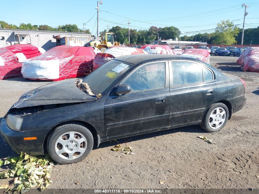 2003 Hyundai Elantra Gls/Gt VIN: KMHDN45D43U562238 Lot: 40311116