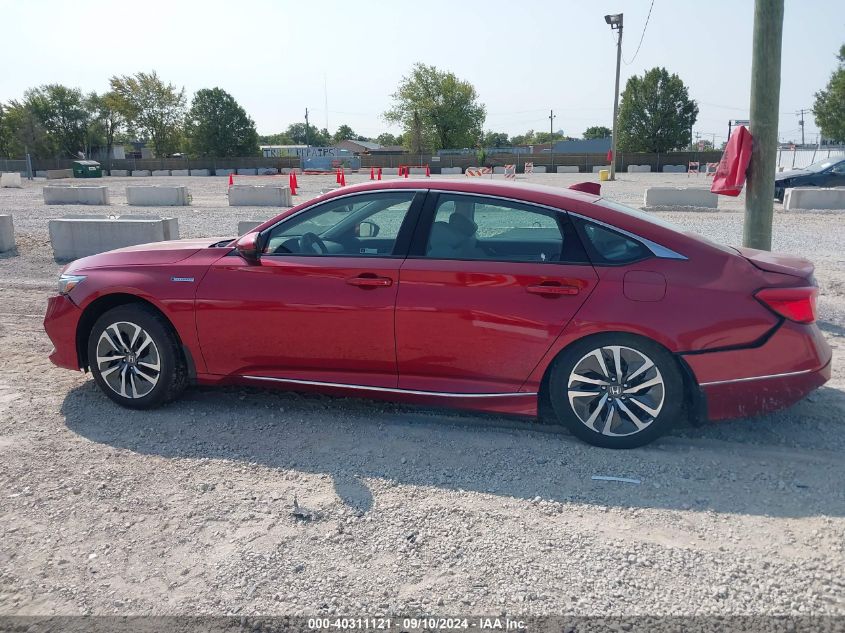 2022 Honda Accord Hybrid Exl VIN: 1HGCV3F52NA002287 Lot: 40311121