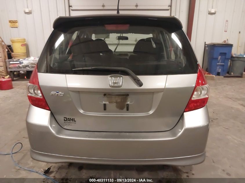 2008 Honda Fit Sport VIN: JHMGD38628S038194 Lot: 40311133