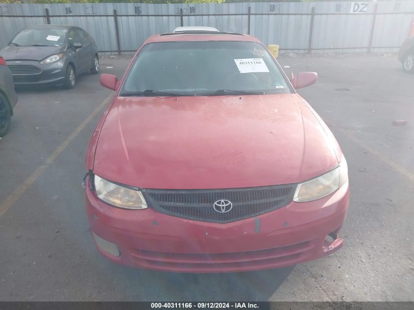 1999 Toyota Camry Solara Se V6 VIN: 2T1CF22P1XC217588 Lot: 40311166