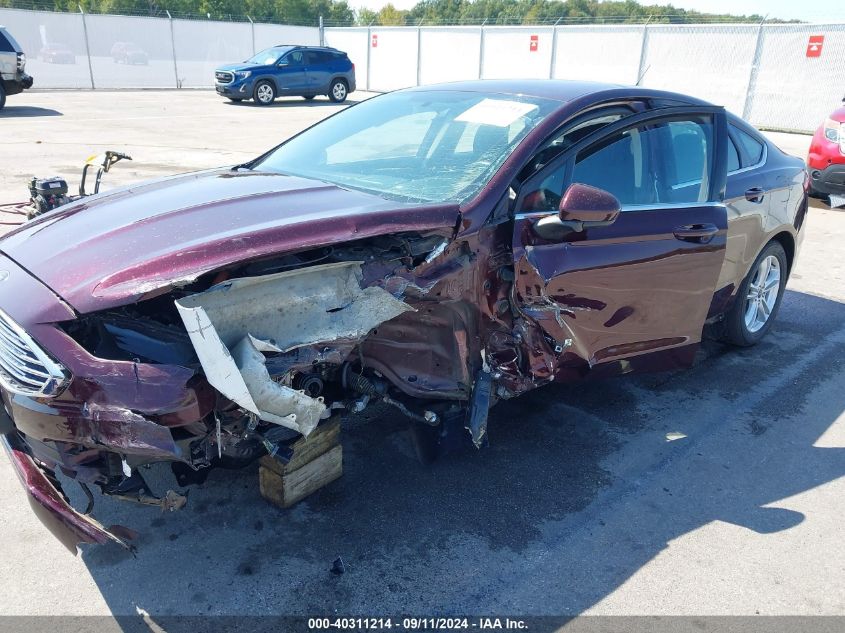 2018 Ford Fusion Se Hybrid VIN: 3FA6P0LU2JR280399 Lot: 40311214