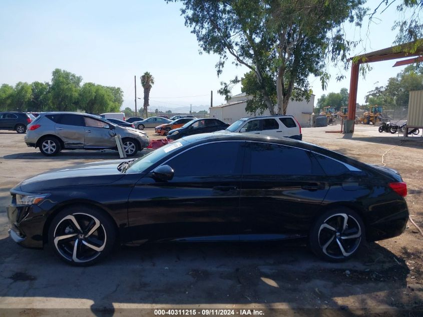 2021 Honda Accord Sport VIN: 1HGCV1F32MA066377 Lot: 40311215