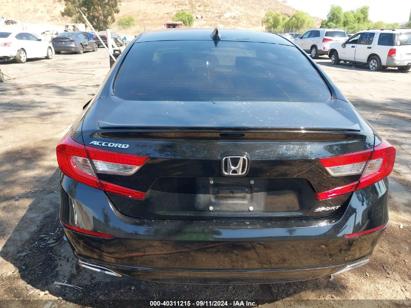 2021 Honda Accord Sport VIN: 1HGCV1F32MA066377 Lot: 40311215