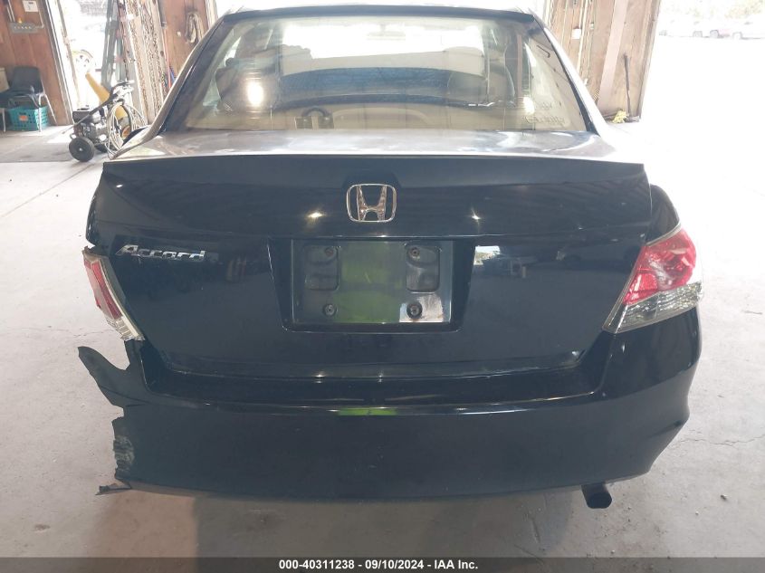 2009 Honda Accord 2.4 Lx VIN: 1HGCP26359A049337 Lot: 40311238