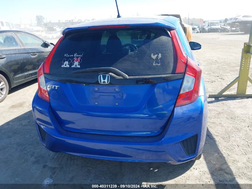 2015 Honda Fit Lx VIN: 3HGGK5H51FM712742 Lot: 40311239