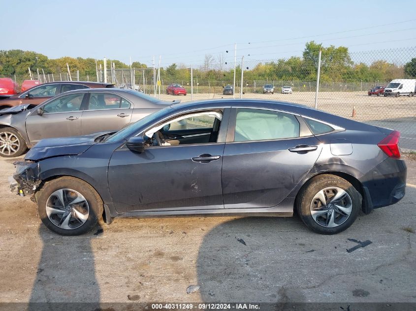 2019 Honda Civic Lx VIN: 19XFC2F6XKE033767 Lot: 40311249