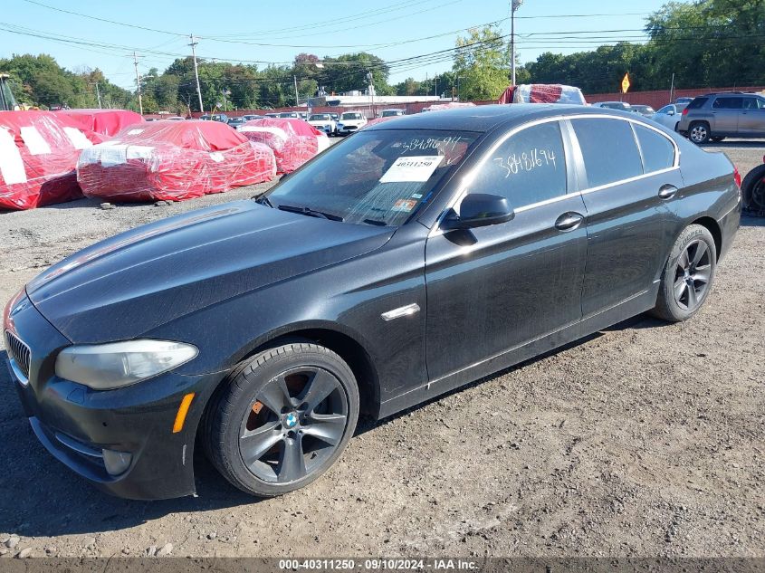 2013 BMW 528I xDrive VIN: WBAXH5C57DD108753 Lot: 40311250