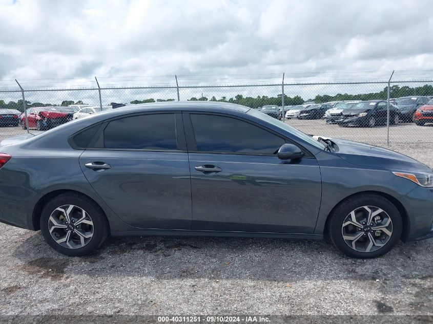 2021 Kia Forte Fe/Lxs VIN: 3KPF24AD5ME346572 Lot: 40311251